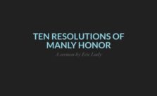 The Ten Resolutions of Honor